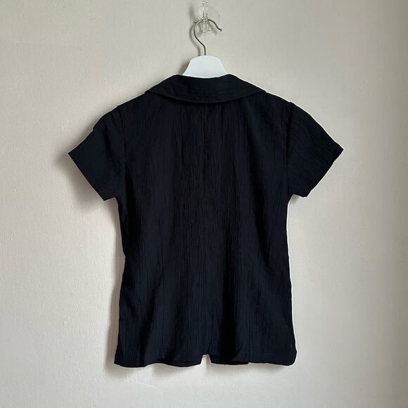 NWT Madewell Notched V-Neck Button-Up Top XXS - Picture 4 of 8